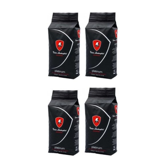 Tonino Lamborghini Platinum -  szemes kávé 4 X 1 KG