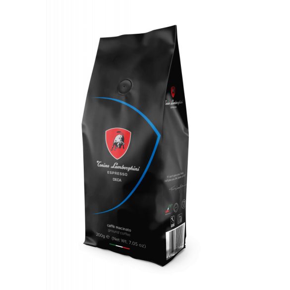 Tonino Lamborghini őrölt kávé Koffein mentes 200G