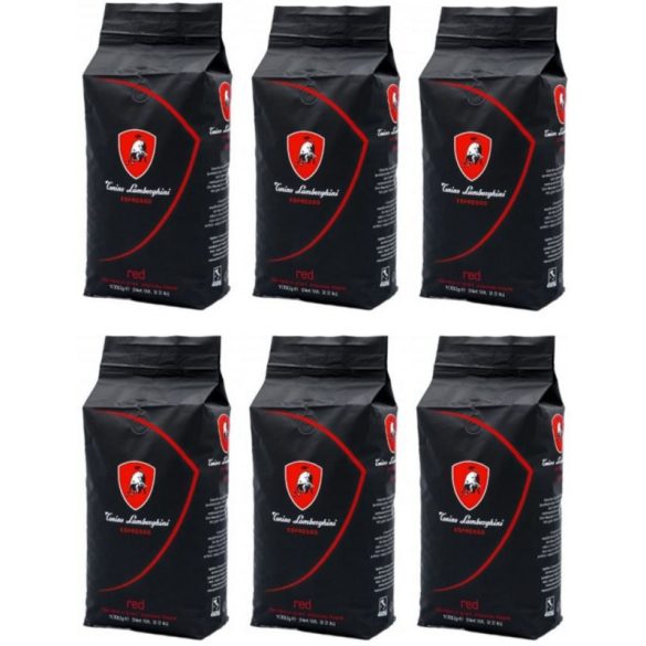 Tonino Lamborghini Red  - szemes kávé 6 x 1 KG